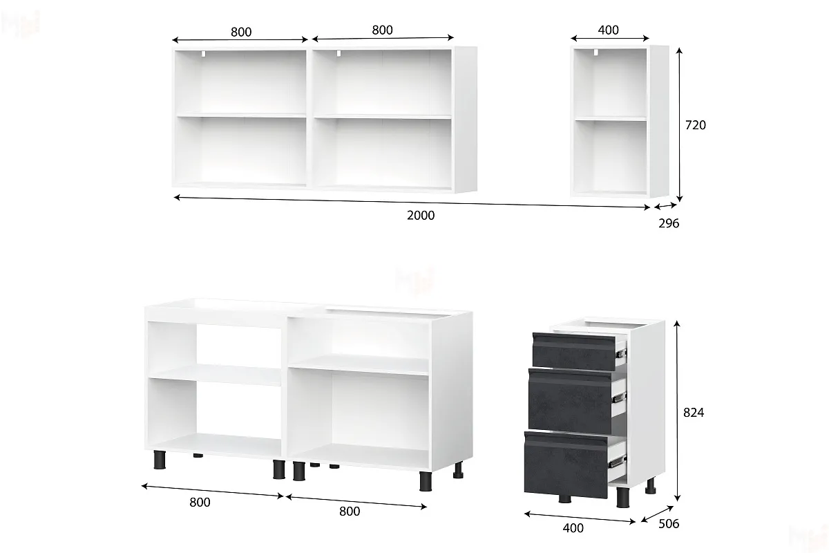 Кухня Вельвет 2,0