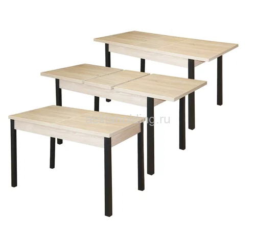  Стол раздвижной Лофт3 Денвер (Бежевый)